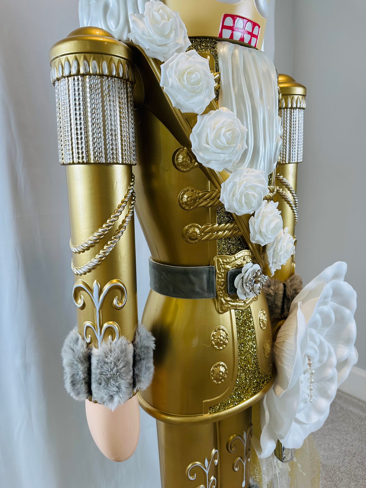 Sir Golden Bloom - Life-Size Nutcracker