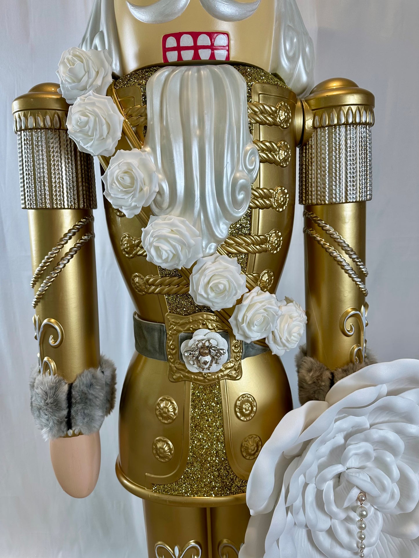 Sir Golden Bloom - Life-Size Nutcracker