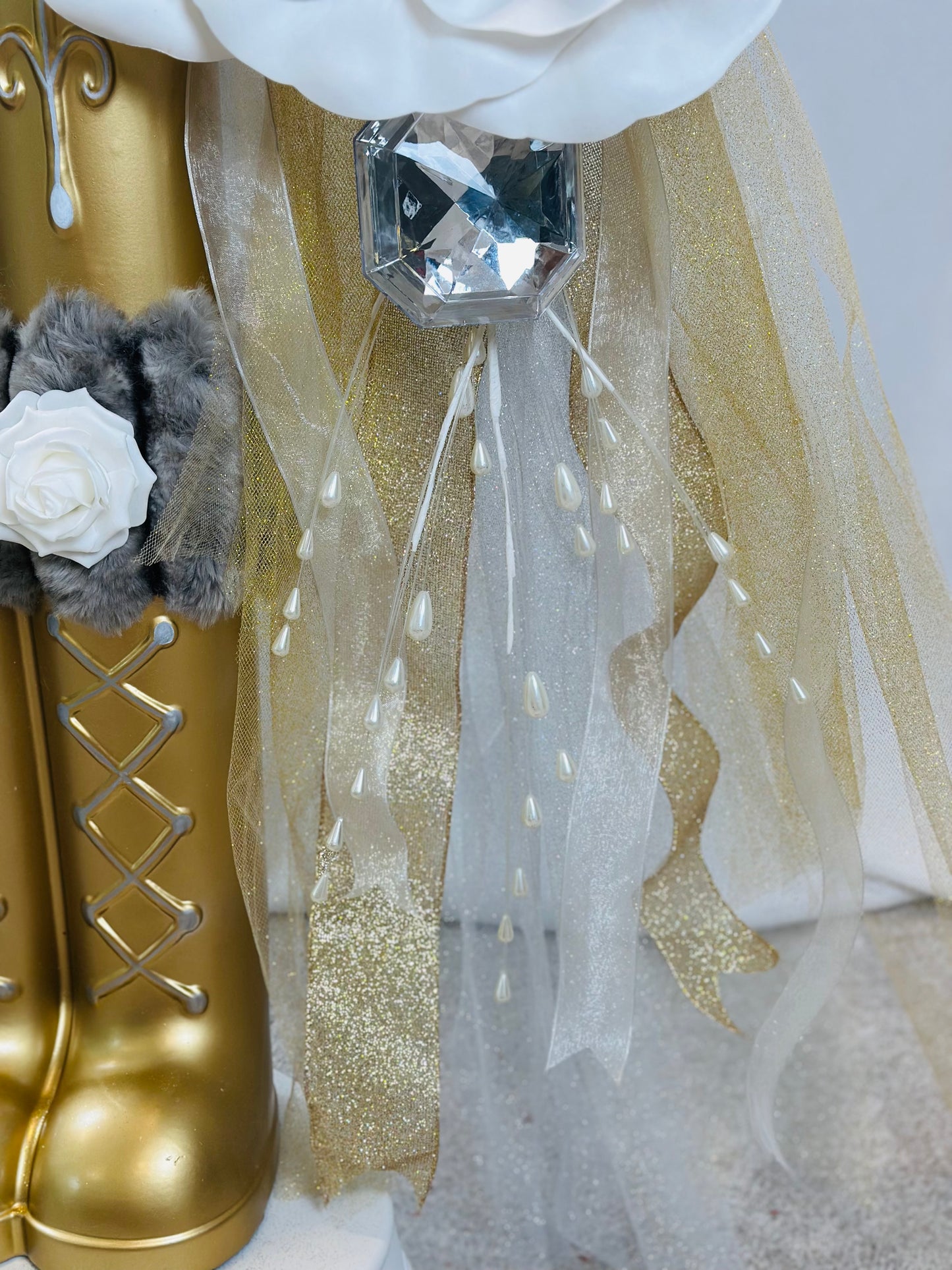 Sir Golden Bloom - Life-Size Nutcracker