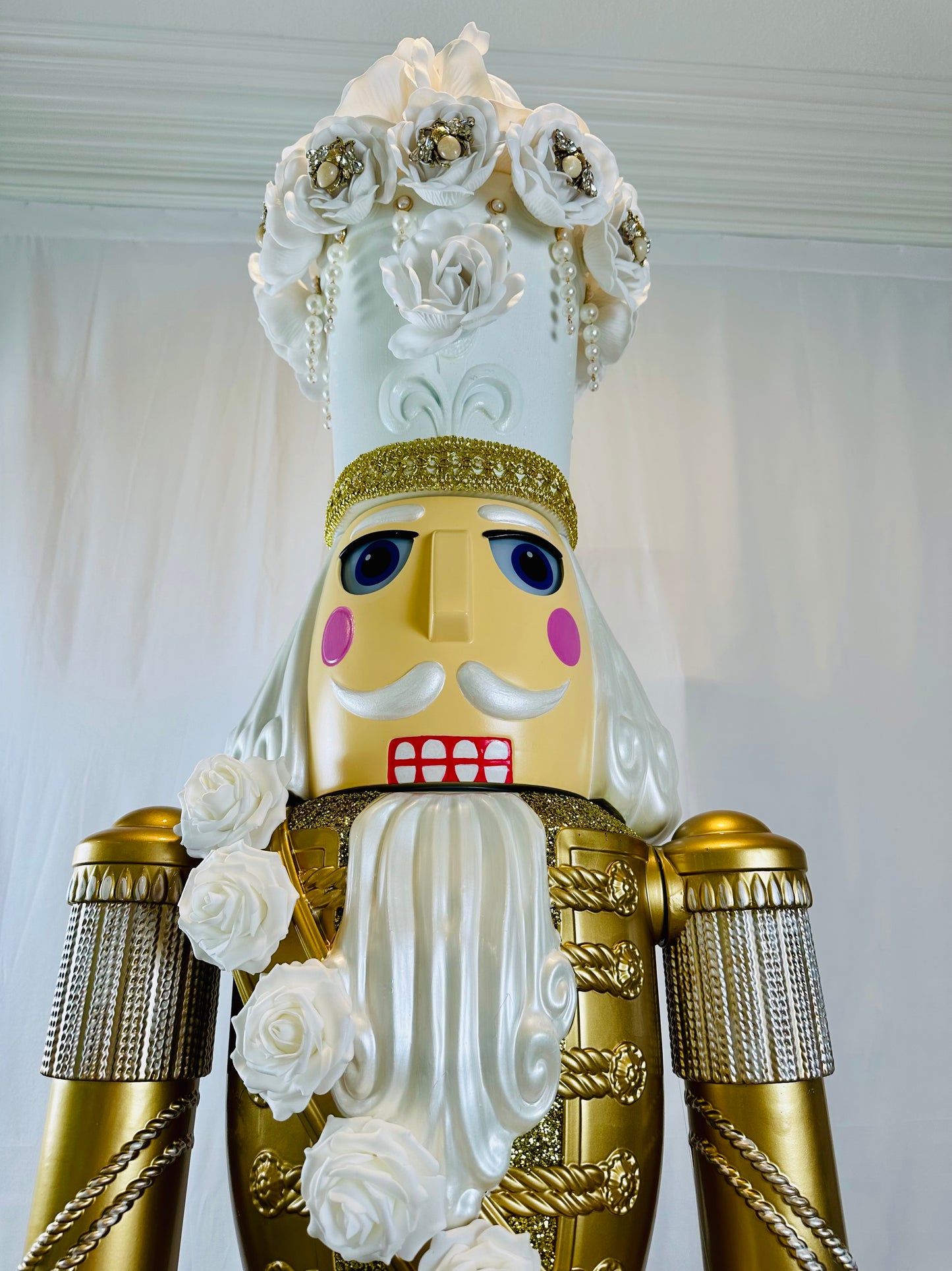 Sir Golden Bloom - Life-Size Nutcracker