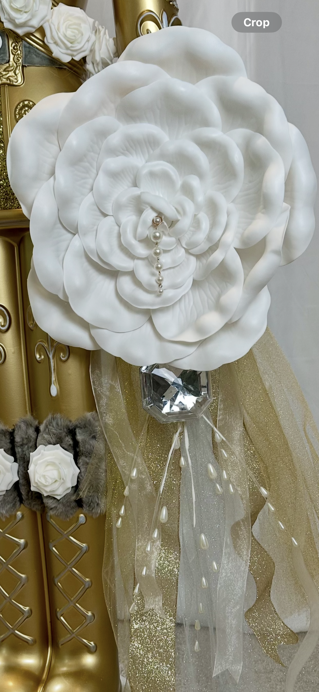 Sir Golden Bloom - Life-Size Nutcracker