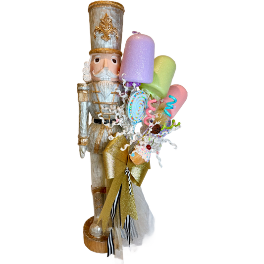 The Sir Candyman - 4 Feet Tall Medium Nutcracker