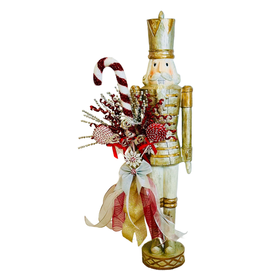 The Sir Peppermint - 4 Feet Tall Medium Nutcracker