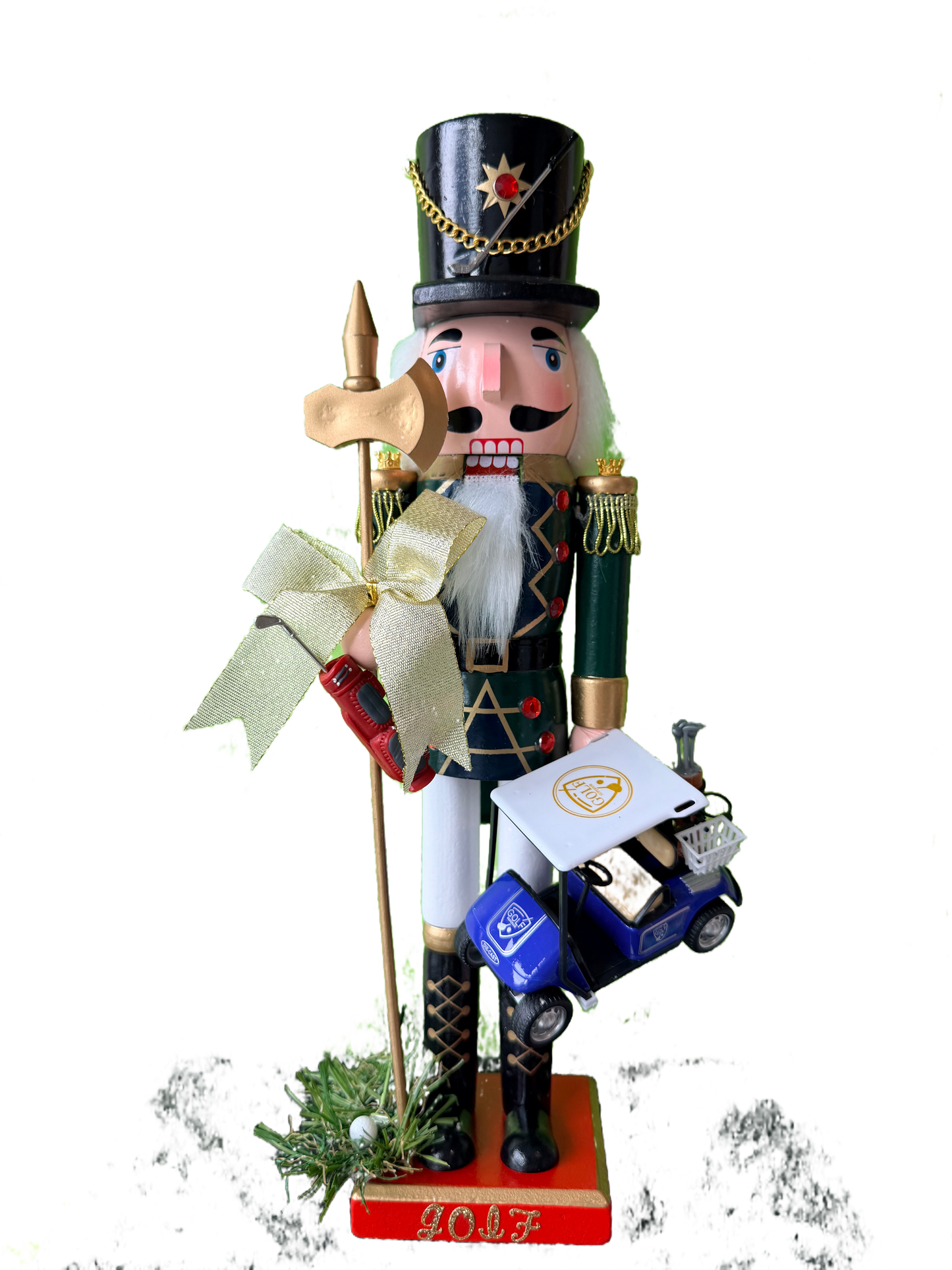 The Scottish Golfer Blue - Small Nutcracker
