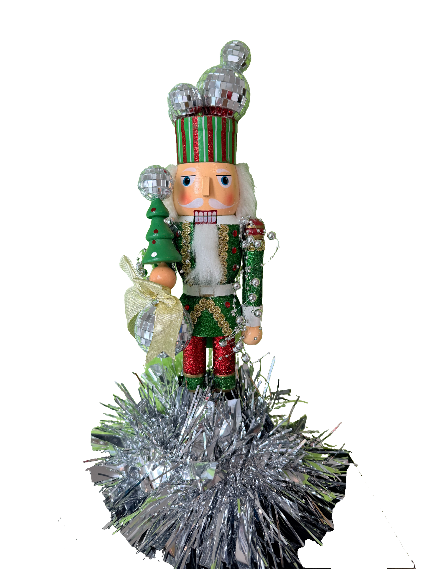 The Disco Santa - Small Nutcracker