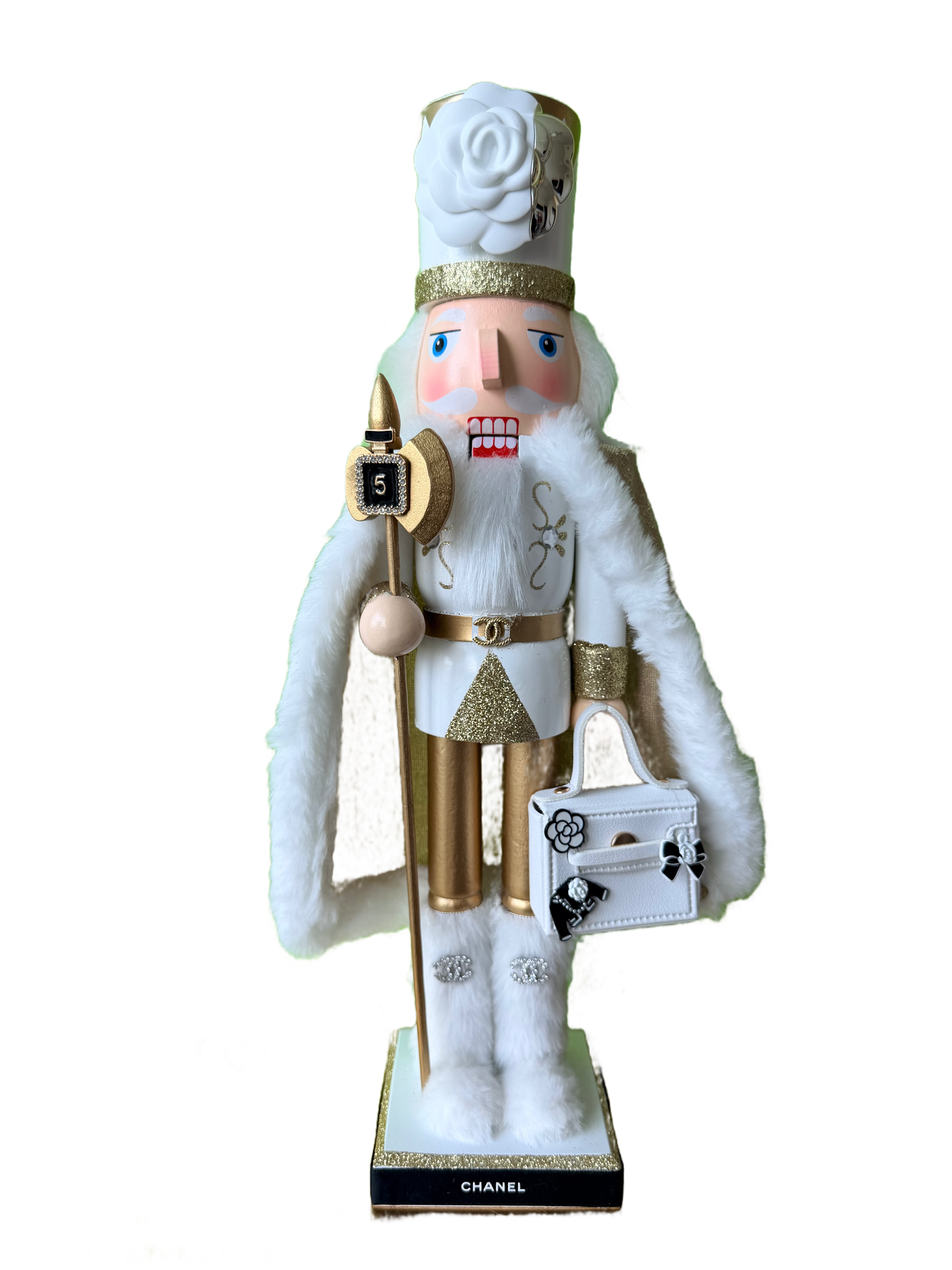 The Silver P. Flower - Small Nutcracker